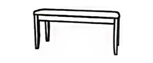 Maple Bench MS-0450