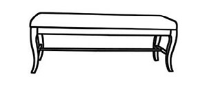 Maple Bench MS-0450