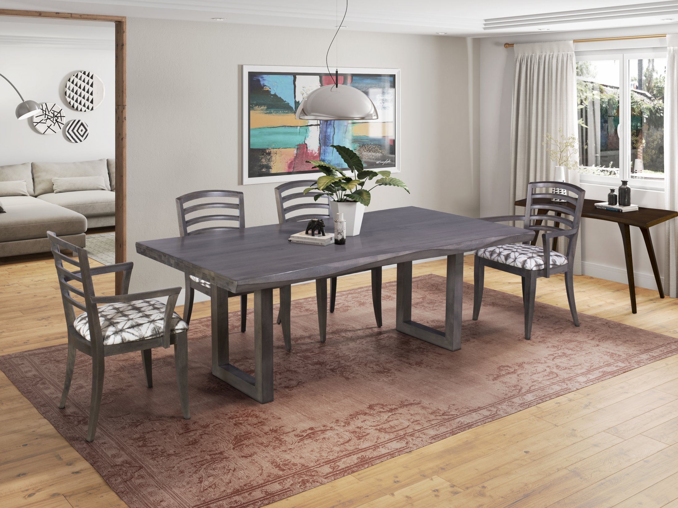 Emerson Wave Table with 27 Chairs