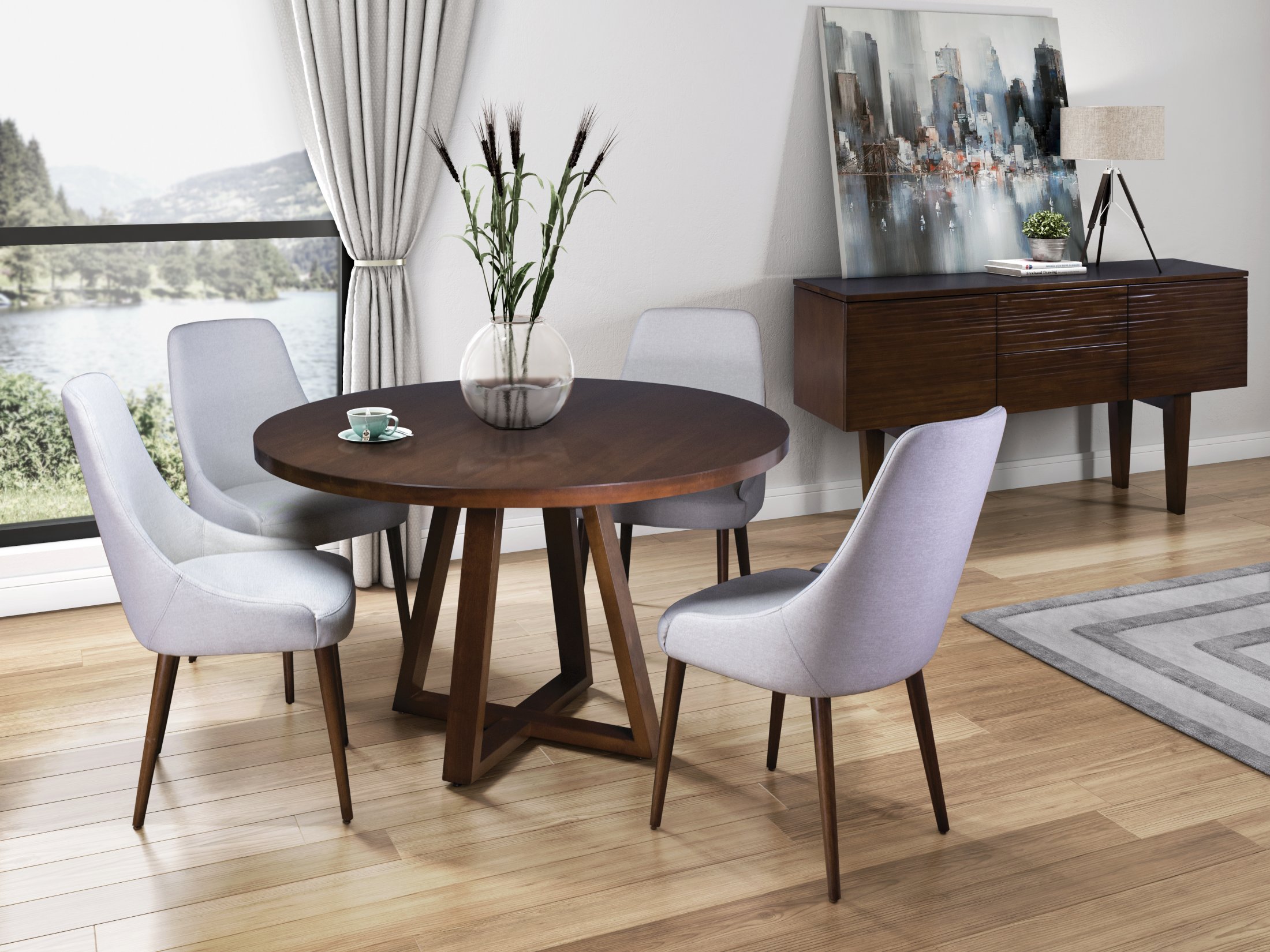 Kandance Table with 120 Chairs