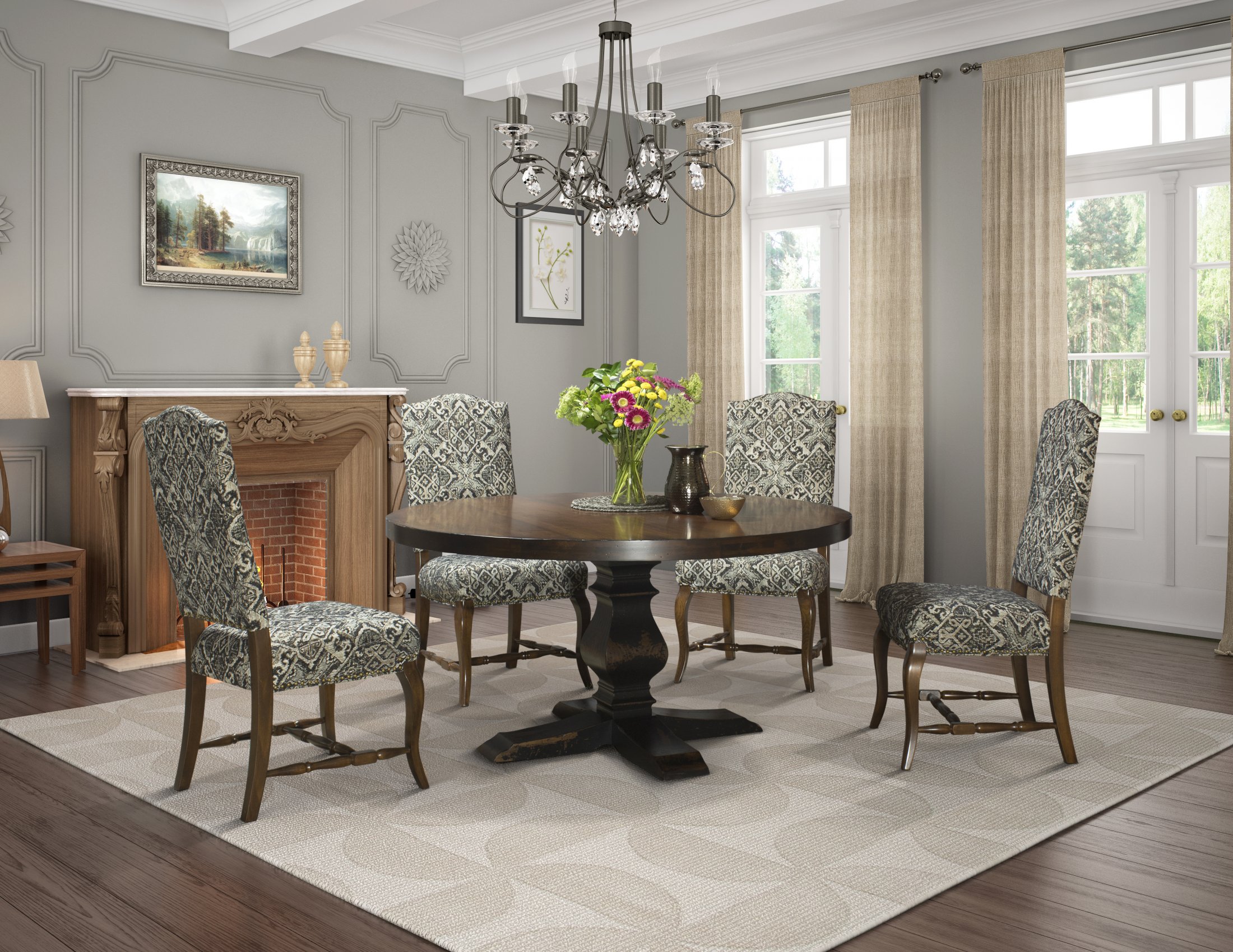 Kent Table with 31 Chairs