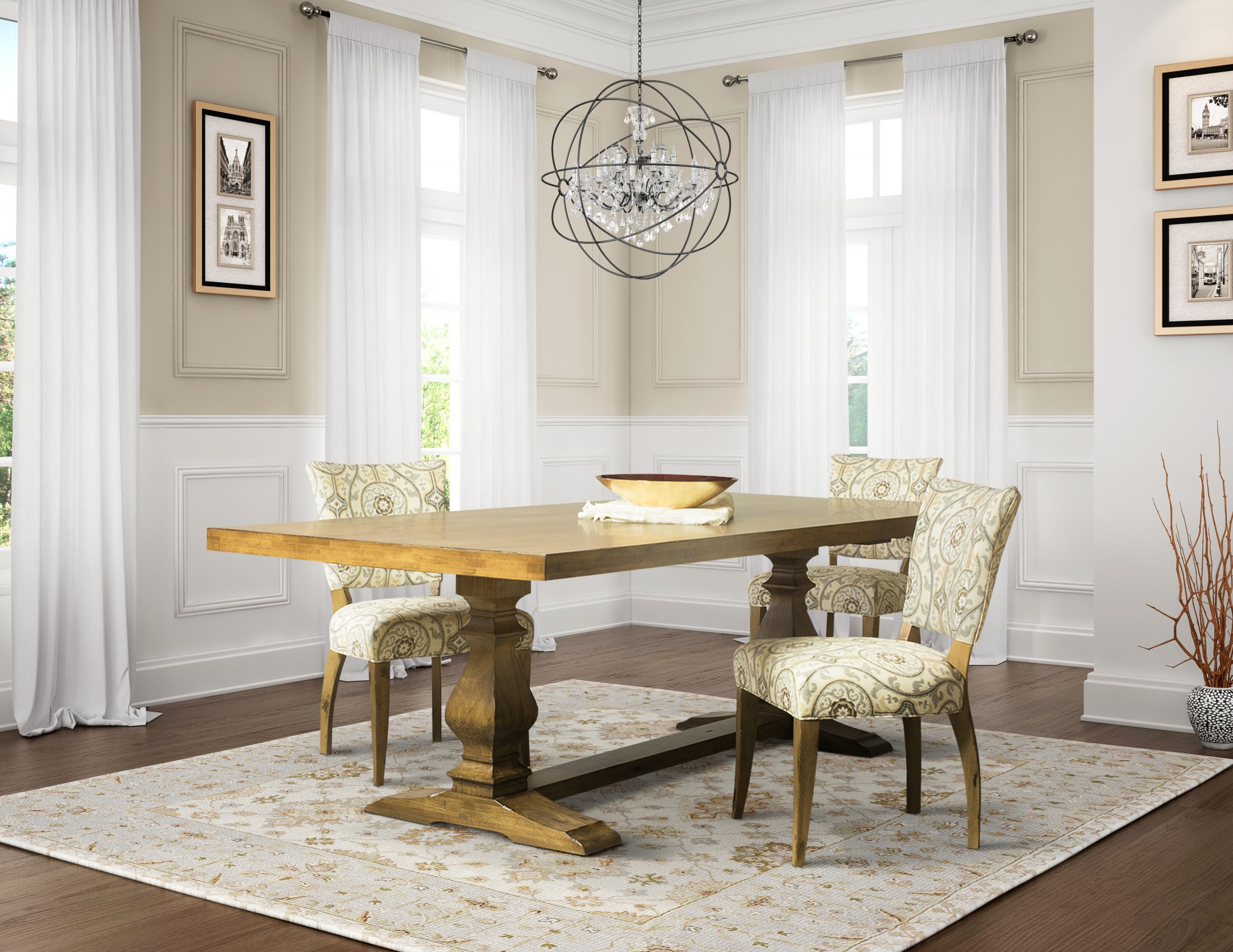 Ashford Table with 64 Chairs
