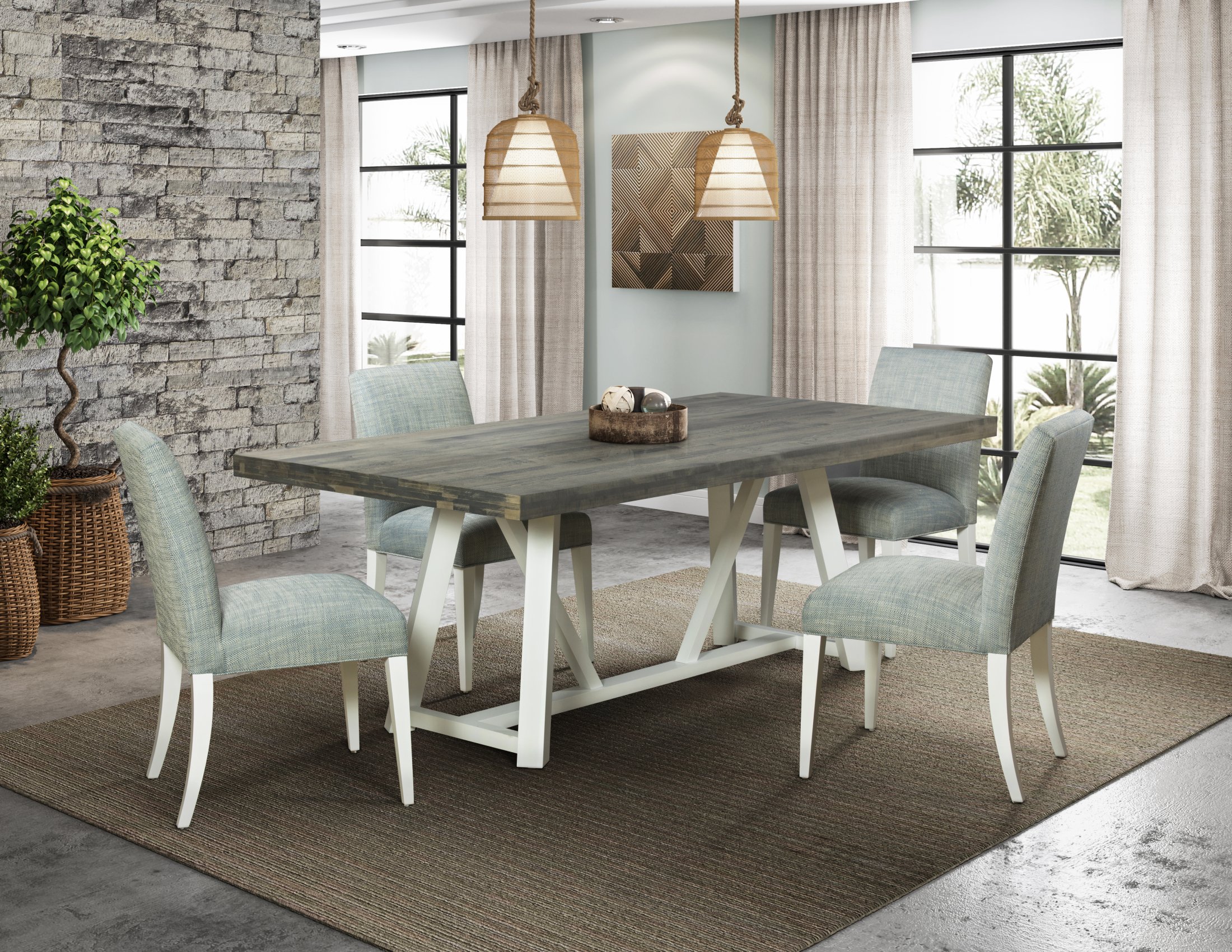 Sonoma Table with 102 Chairs