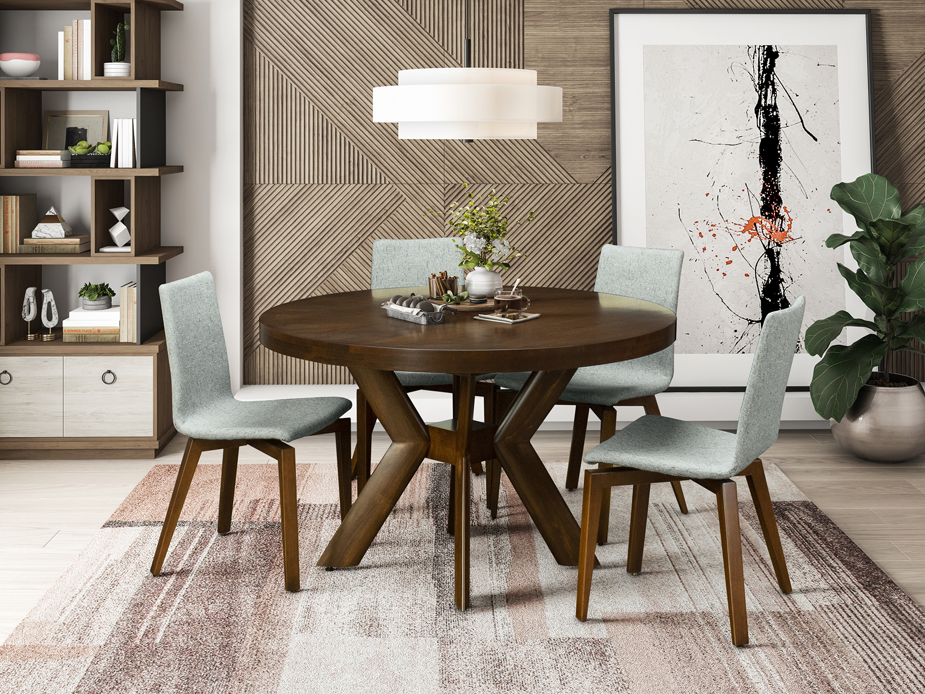 K Base Dining Table